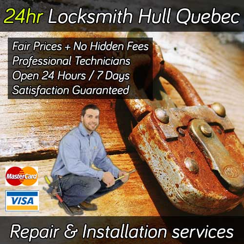 24hr Locksmith Hull Quebec